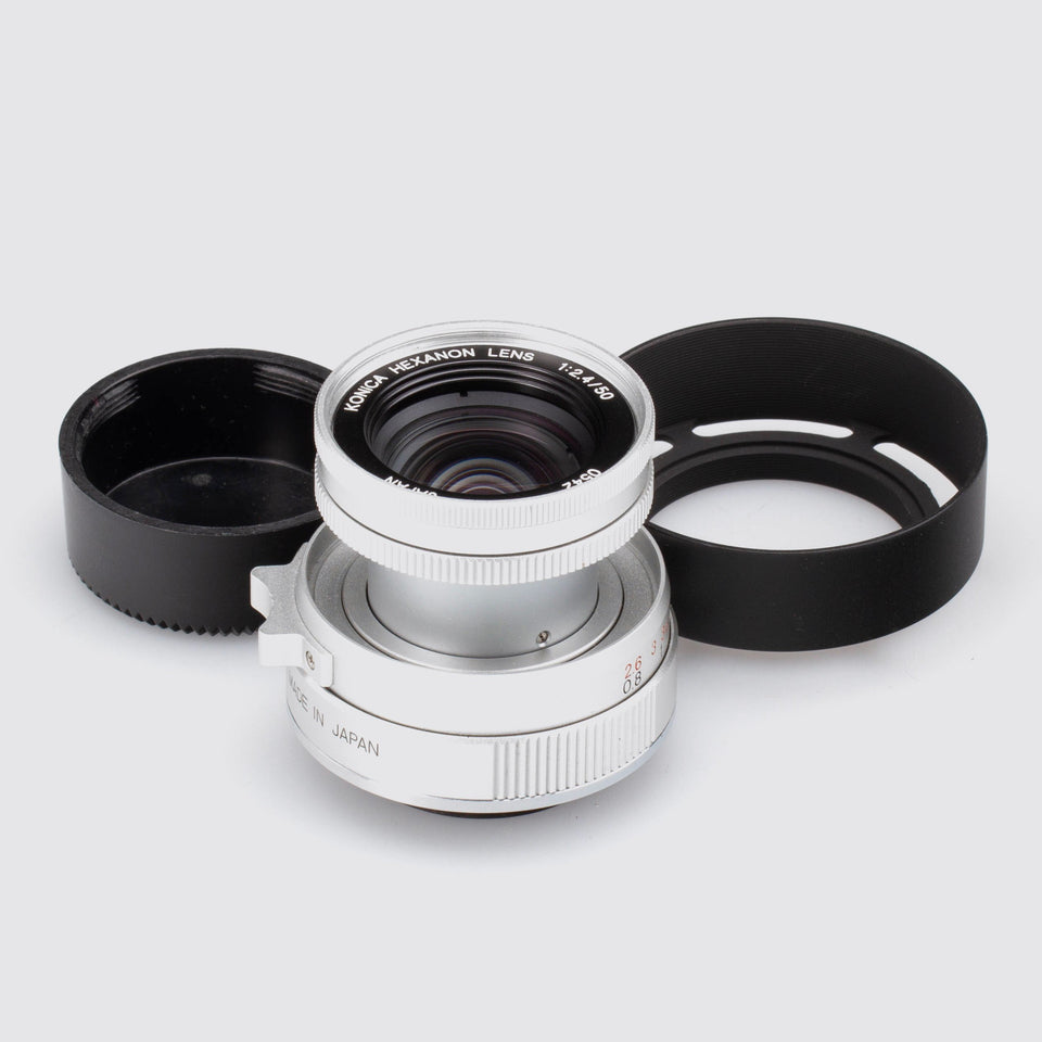 Konica f.M39 Hexagon 2.4/50mm – Vintage Cameras & Lenses – Coeln Cameras