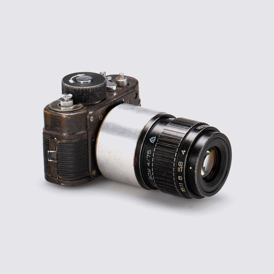 Krasnogorski, USSR AJAX-12 (F-21) KGB Spy Outfit – Vintage Cameras & Lenses – Coeln Cameras