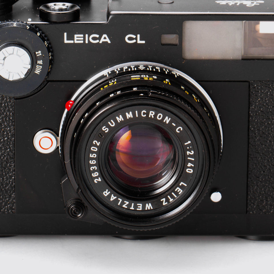 Leica CL + Summicron-C 2/40mm | Coeln Vintage Cameras – Vintage