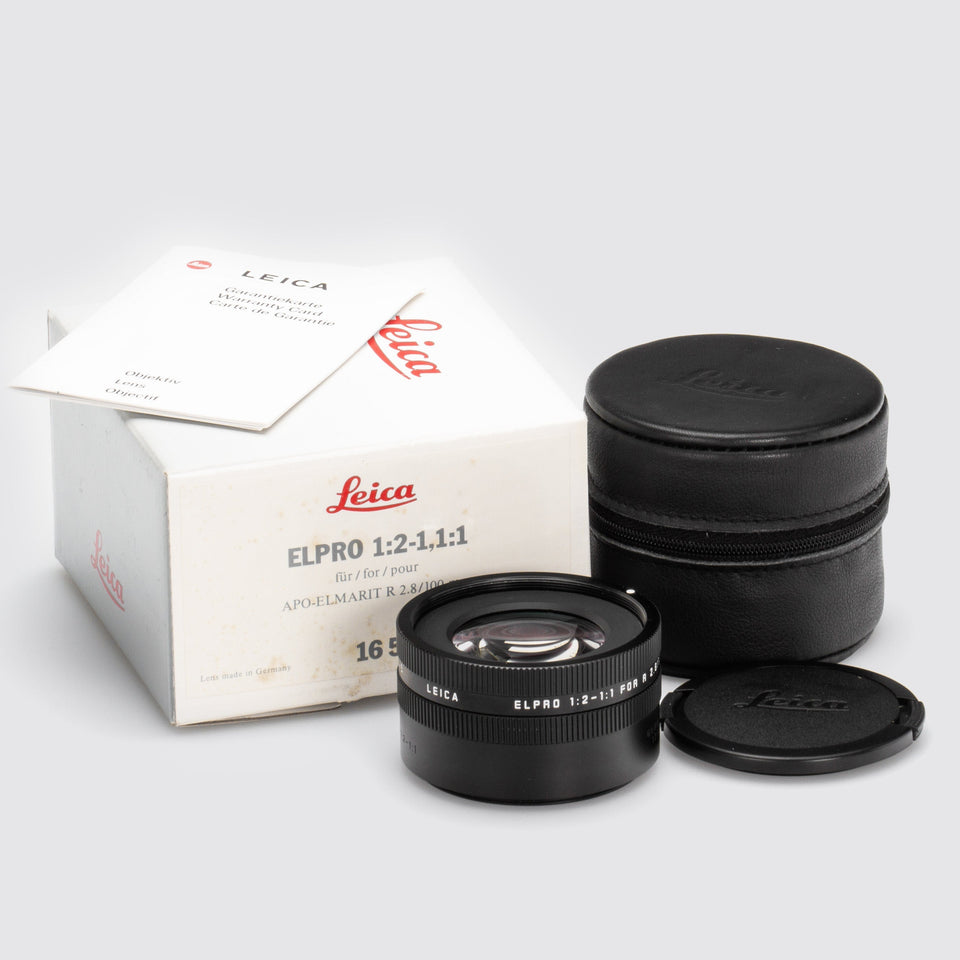 Leica f.R 2.8/100mm ELPRO 1:2-1:1 16545 – Vintage Cameras & Lenses – Coeln Cameras
