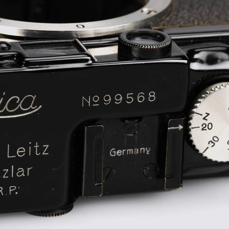Leica II Mod.D black – Vintage Cameras & Lenses – Coeln Cameras