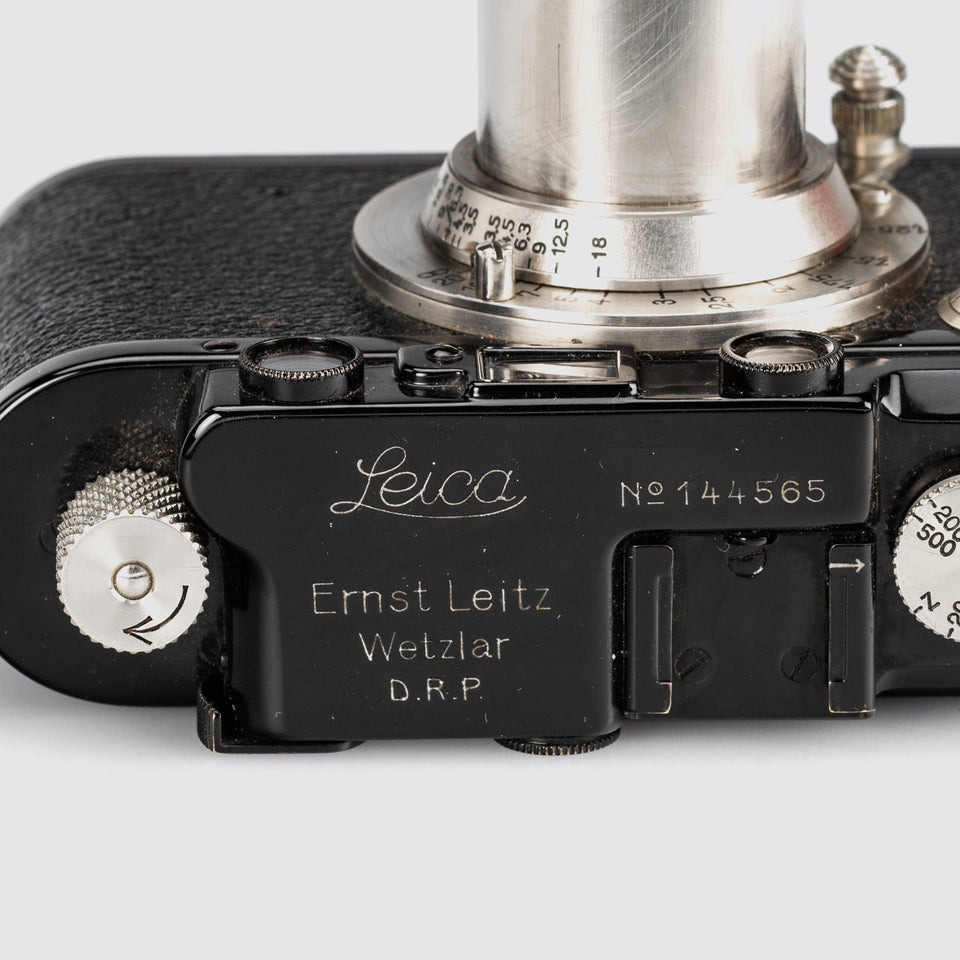 Leica III Mod.F black/nickel Outfit – Vintage Cameras & Lenses – Coeln Cameras