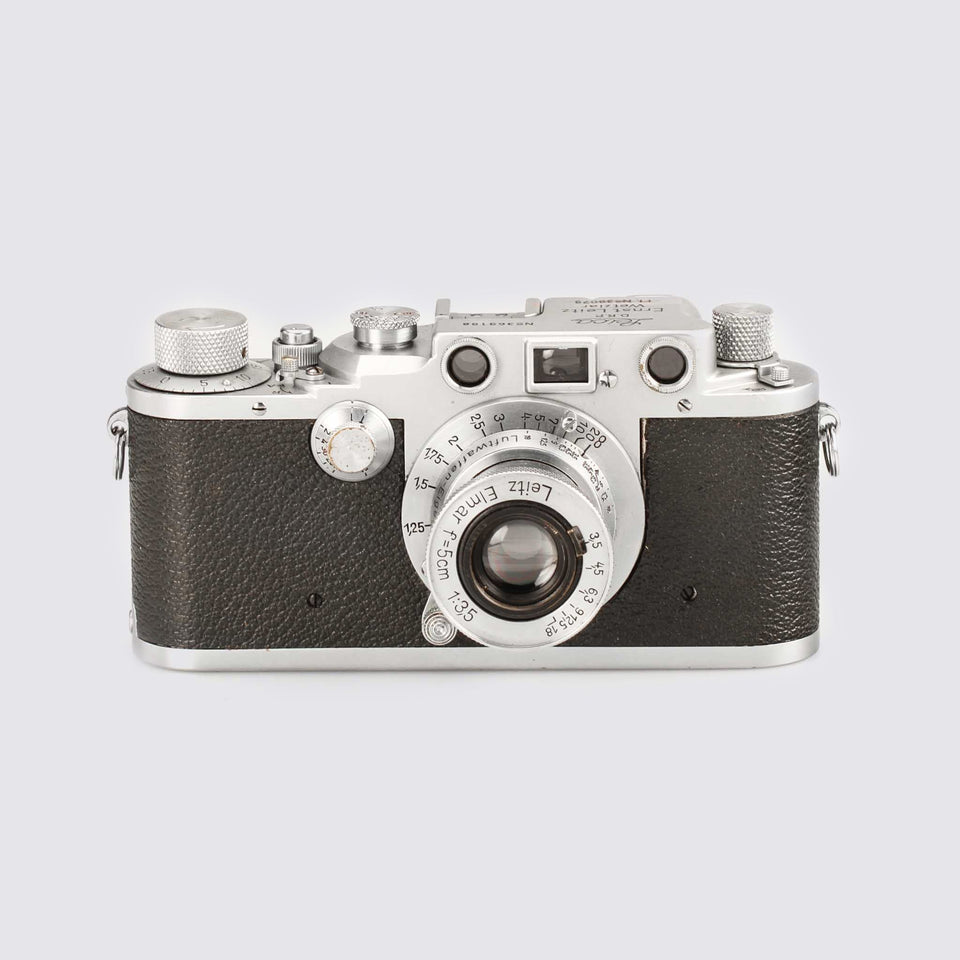 Leica IIIc Luftwaffen-Eigentum + Elmar 3.5/5cm – Vintage Cameras & Lenses – Coeln Cameras