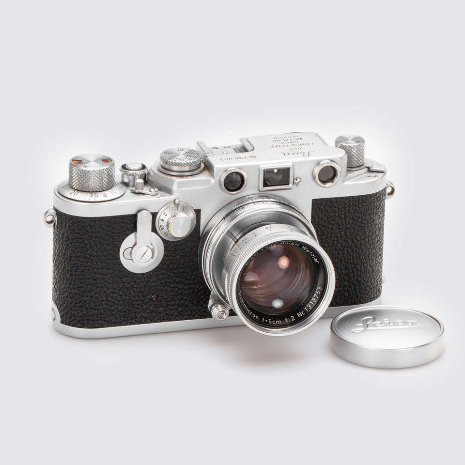 Leica IIIf + 2/5cm Summicron – Vintage Cameras & Lenses – Coeln Cameras