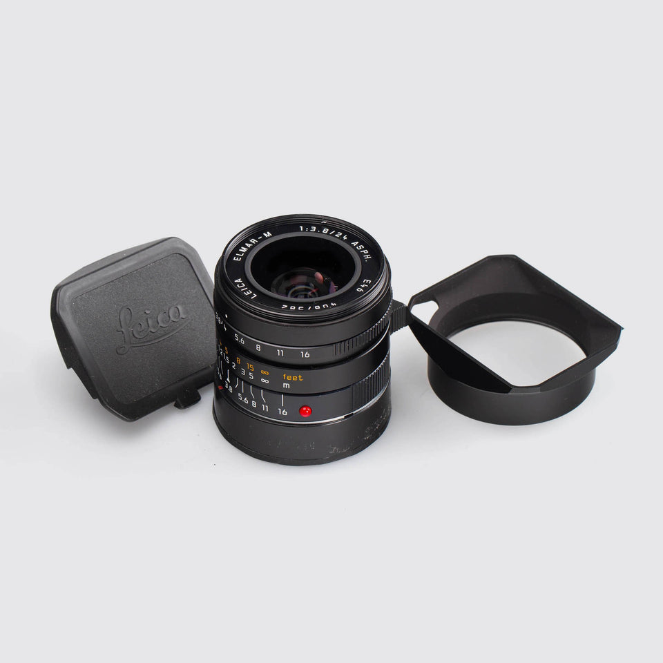 Leica M Elmar-M 3.8/24mm ASPH. – Vintage Cameras & Lenses – Coeln Cameras