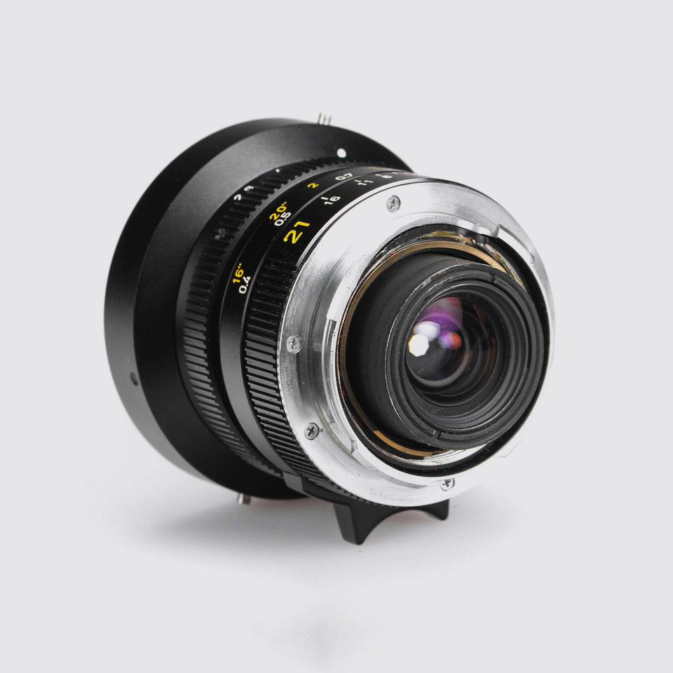 Leica M Elmarit-M 2.8/21mm 11134 + 21mm Finder – Vintage Cameras & Lenses – Coeln Cameras