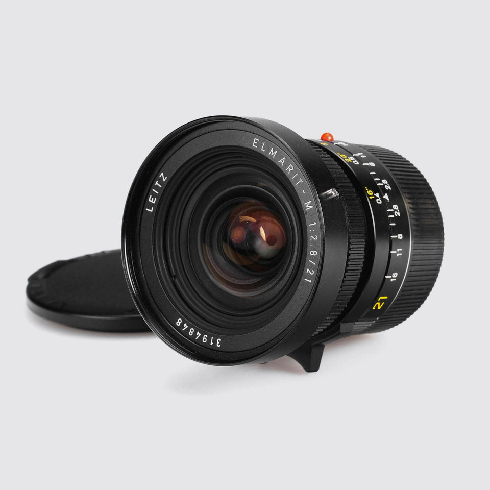 Leica M Elmarit-M 2.8/21mm 11134 + 21mm Finder – Vintage Cameras & Lenses – Coeln Cameras