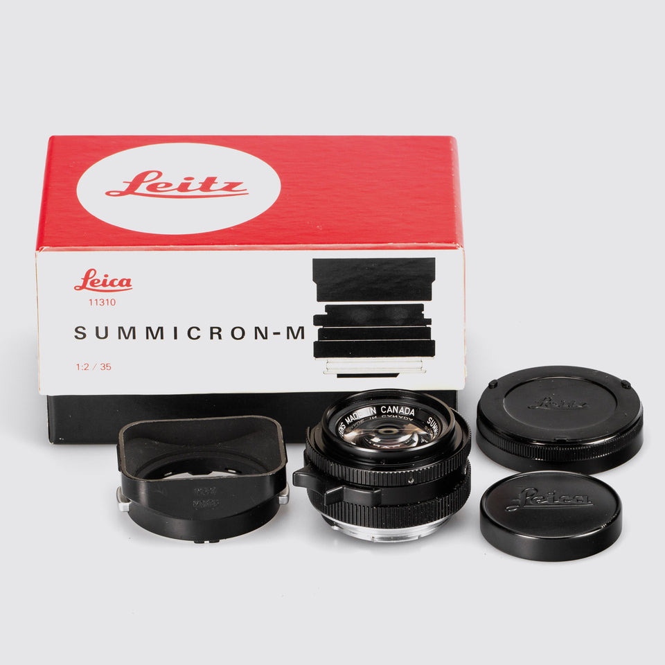 Leica M Summicron-M 2/35mm 11310 – Vintage Cameras & Lenses – Coeln Cameras