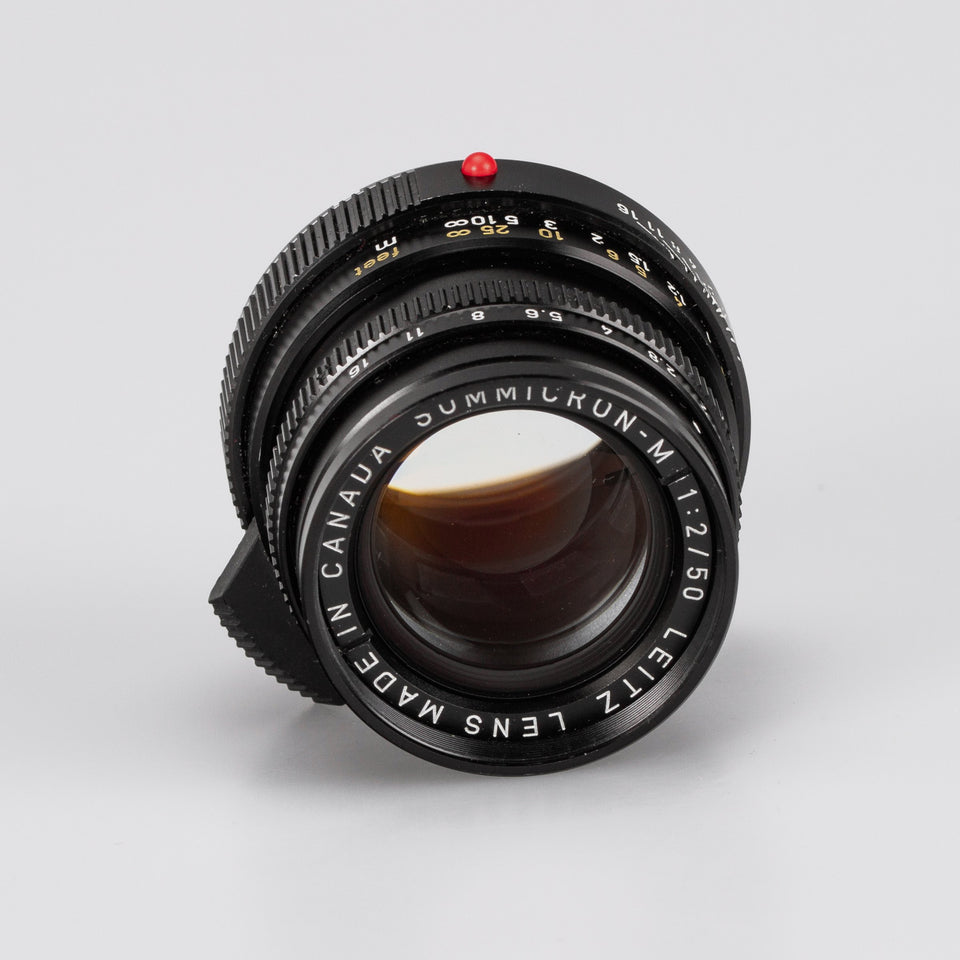 Leica M Summicron-M 2/50mm 11819 – Vintage Cameras & Lenses – Coeln Cameras