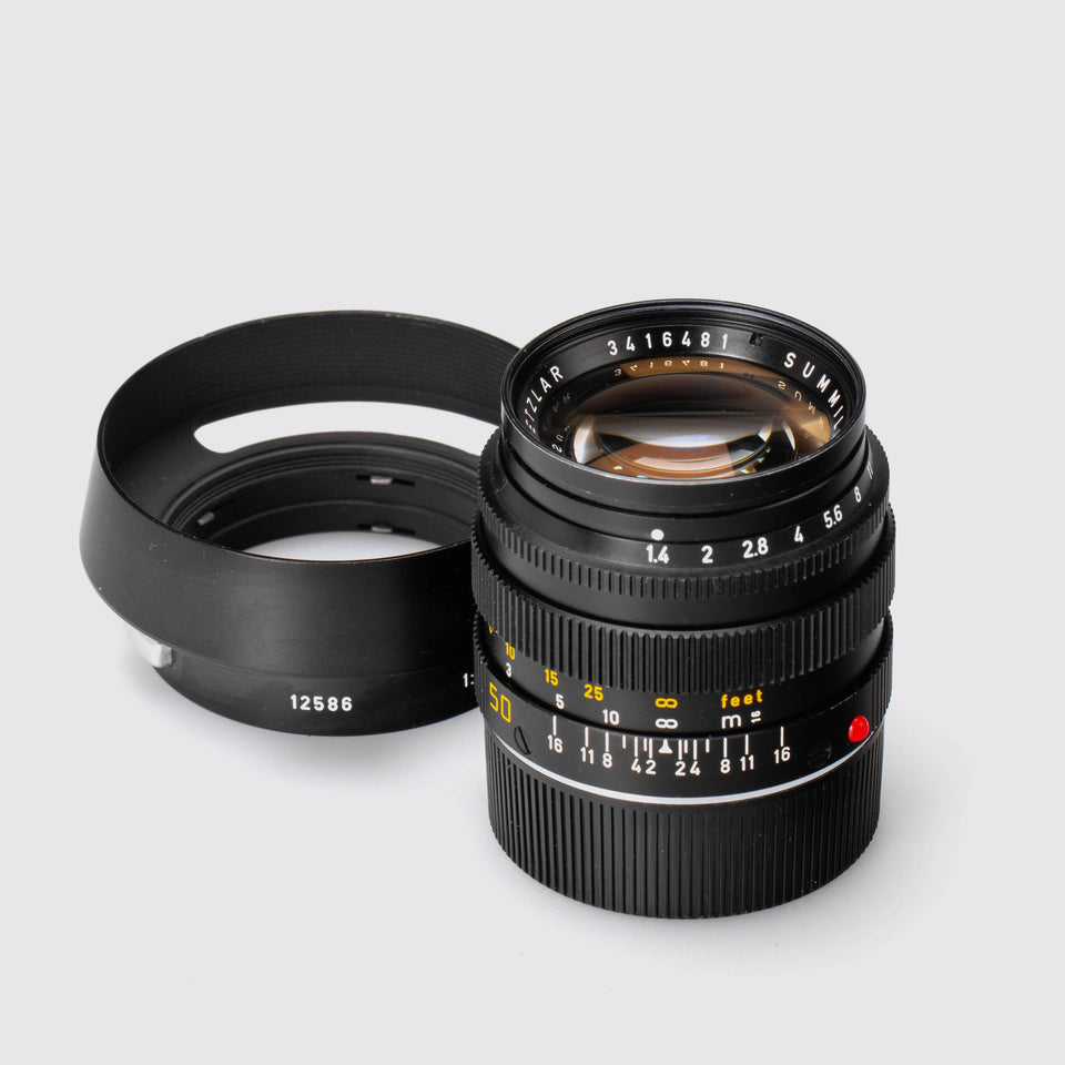 Leica M Summilux 1.4/50mm Black – Vintage Cameras & Lenses – Coeln Cameras