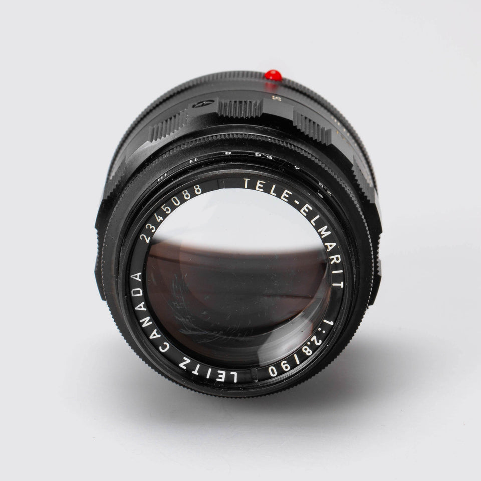 Leica M Tele-Elmarit 2.8/90mm black – Vintage Cameras & Lenses – Coeln Cameras