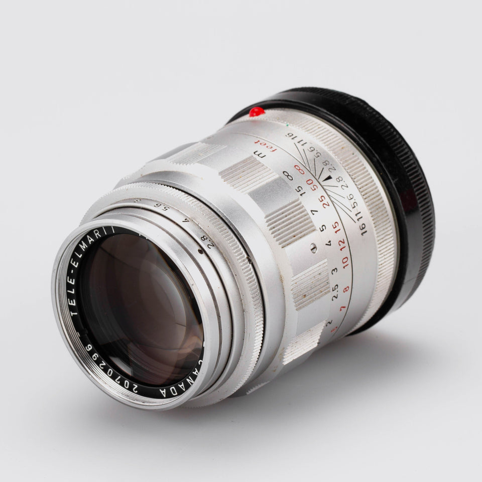 Leica M Tele-Elmarit 2.8/90mm chrome – Vintage Cameras & Lenses – Coeln Cameras