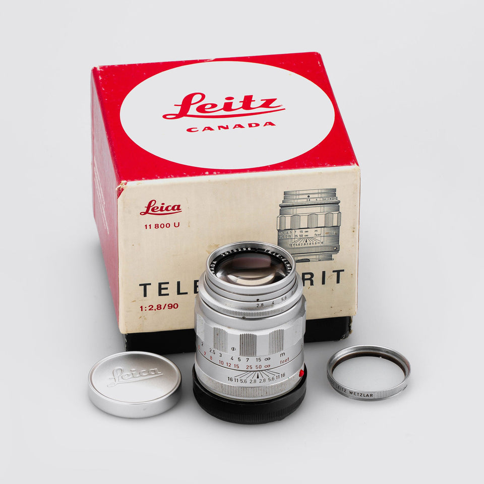Leica M Tele-Elmarit 2.8/90mm chrome