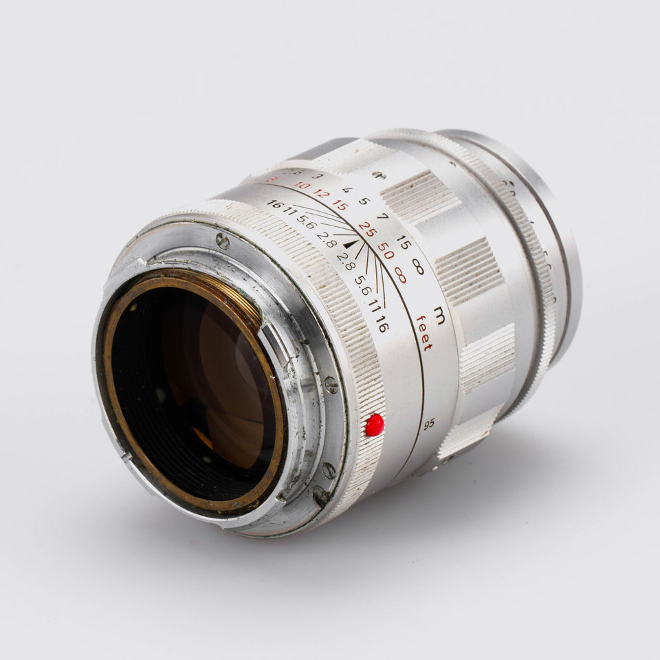 Leica M Tele-Elmarit 2.8/90mm chrome – Vintage Cameras & Lenses – Coeln Cameras