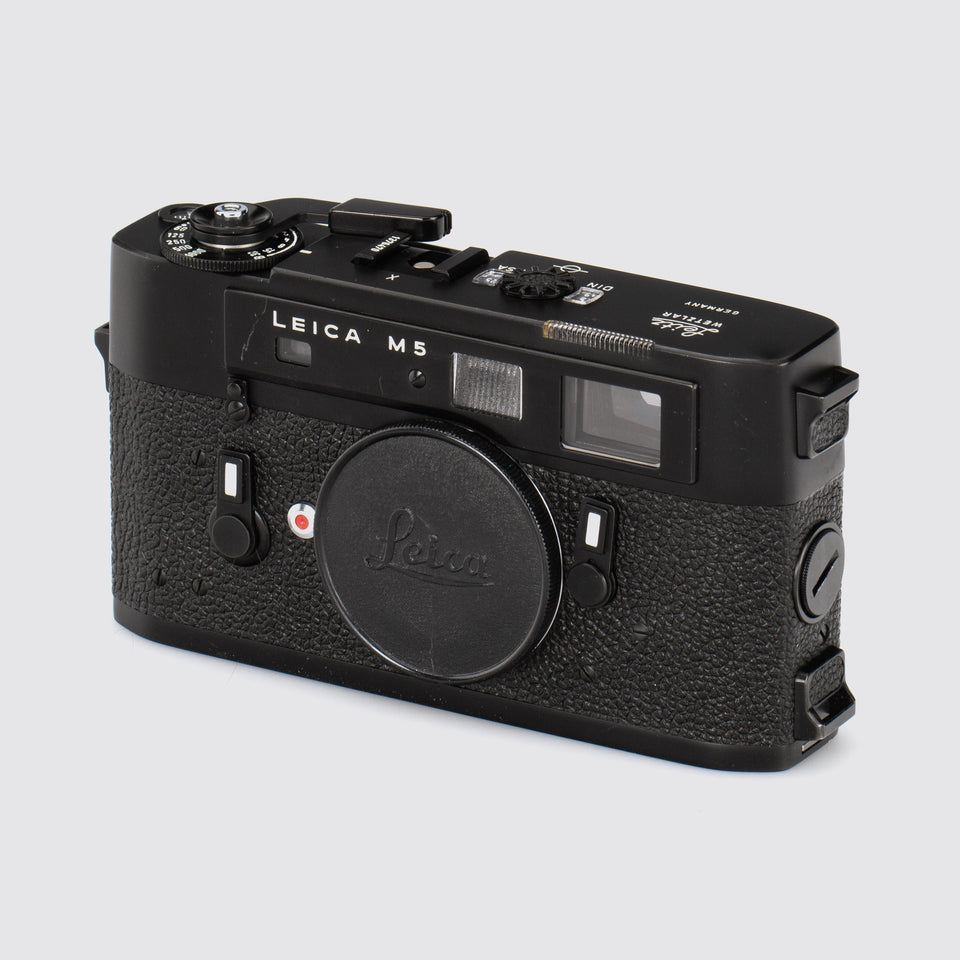 Leica M5 black 3-Lug – Vintage Cameras & Lenses – Coeln Cameras