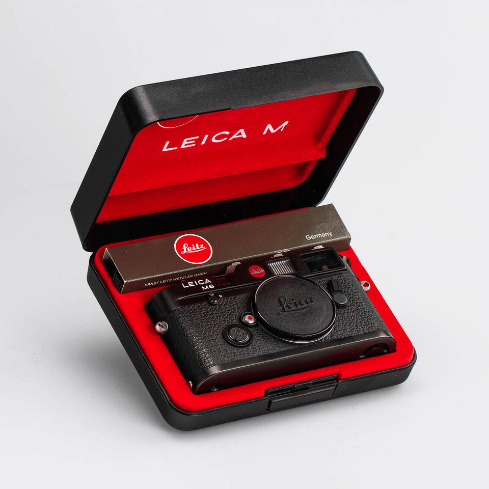 Leica M6 black 10404 – Vintage Cameras & Lenses – Coeln Cameras