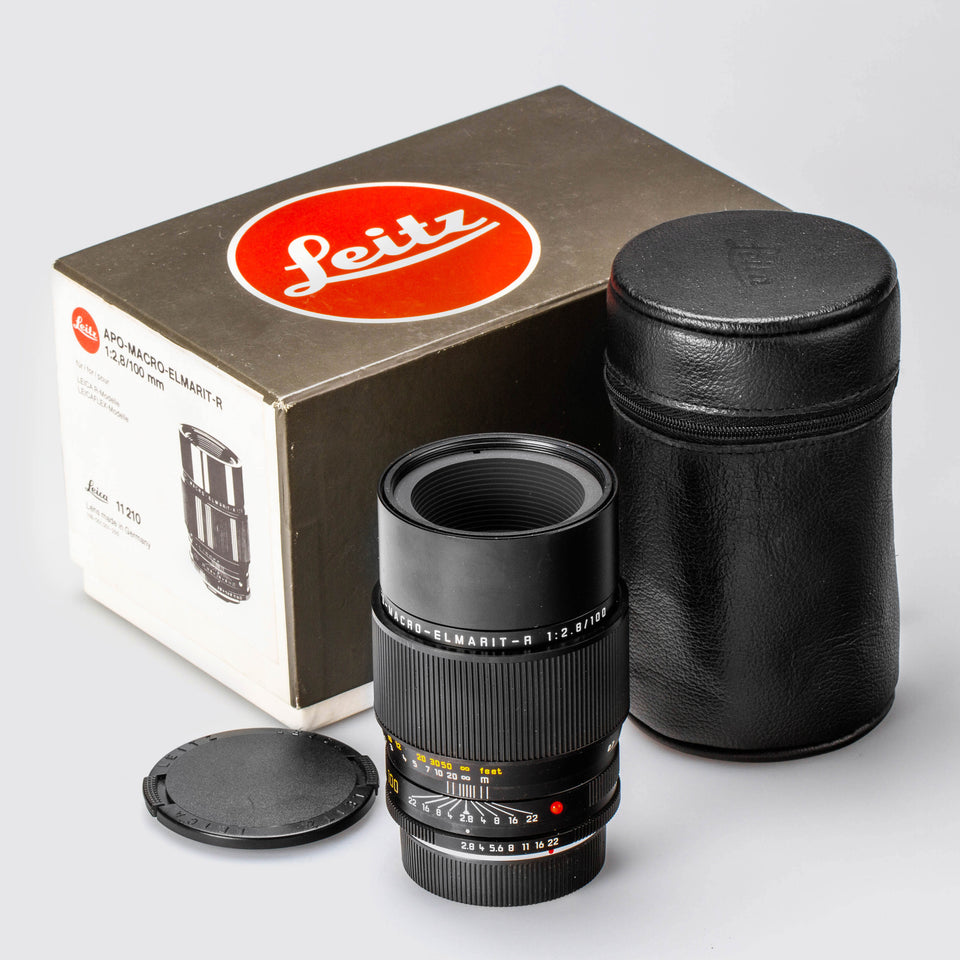 Leica R Apo-Macro-Elmarit-R 1:2,8/100mm – Vintage Cameras & Lenses – Coeln Cameras