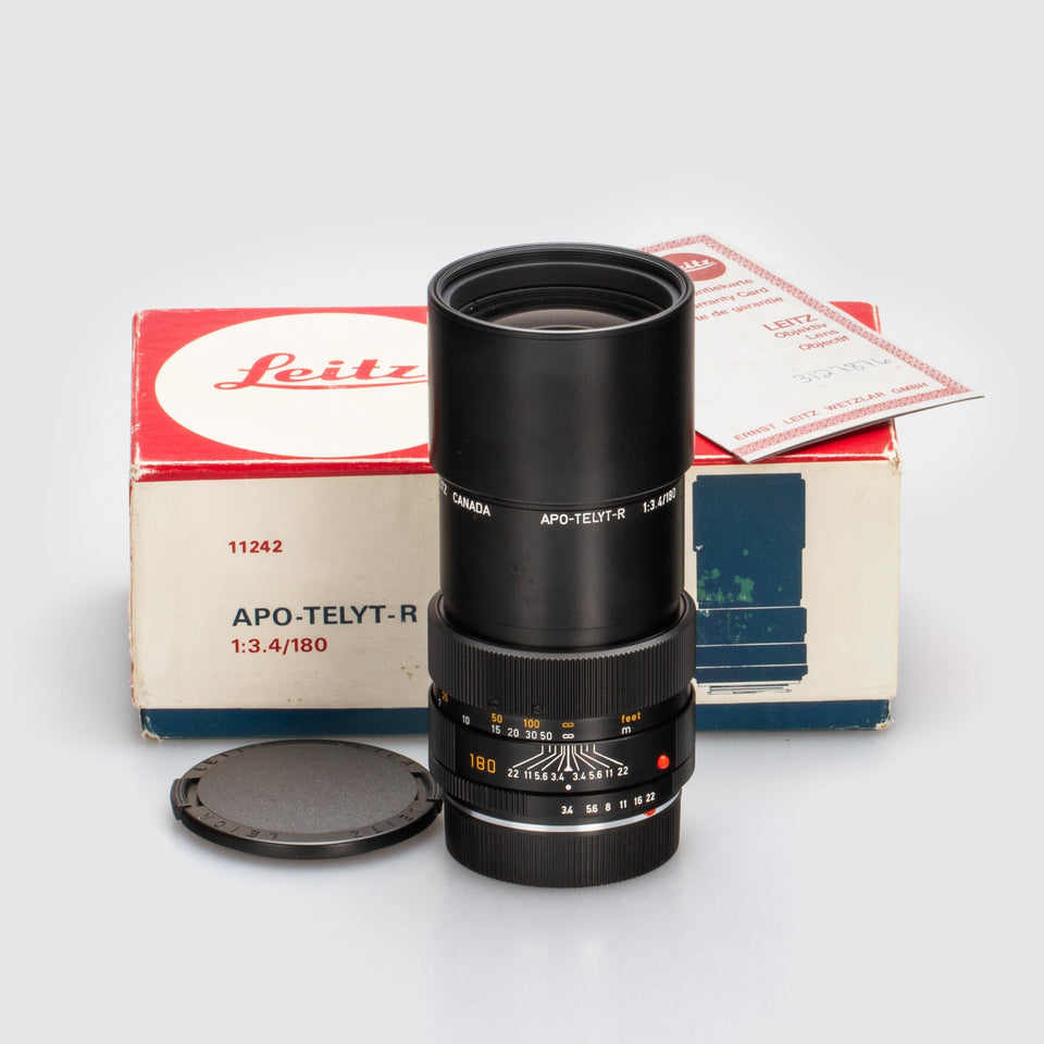 Leica R Apo-Telyt-R 3.4/180mm – Vintage Cameras & Lenses – Coeln Cameras