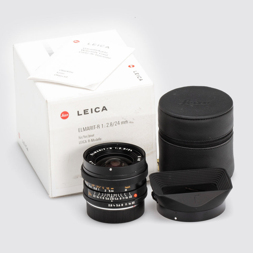 Leica R Elmarit-R 2.8/24mm ROM – Vintage Cameras & Lenses – Coeln Cameras