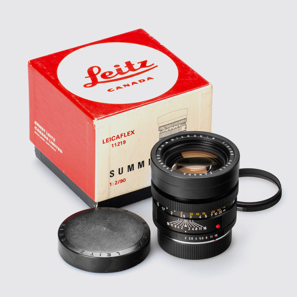 Leica R Summicron-R 2/90mm – Vintage Cameras & Lenses – Coeln Cameras