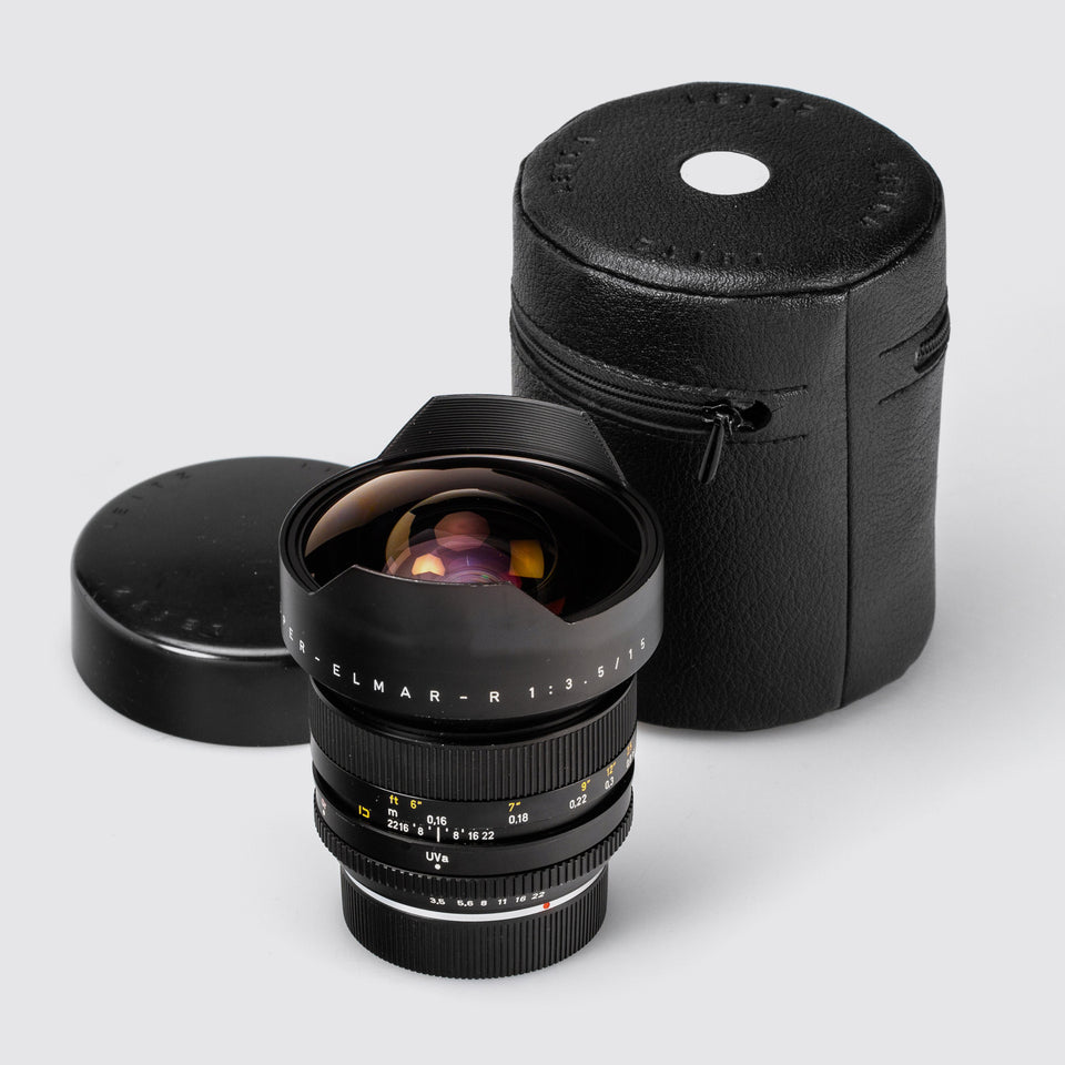 Leica Super-Elmar-R 1:3.5/15mm – Vintage Cameras & Lenses – Coeln Cameras