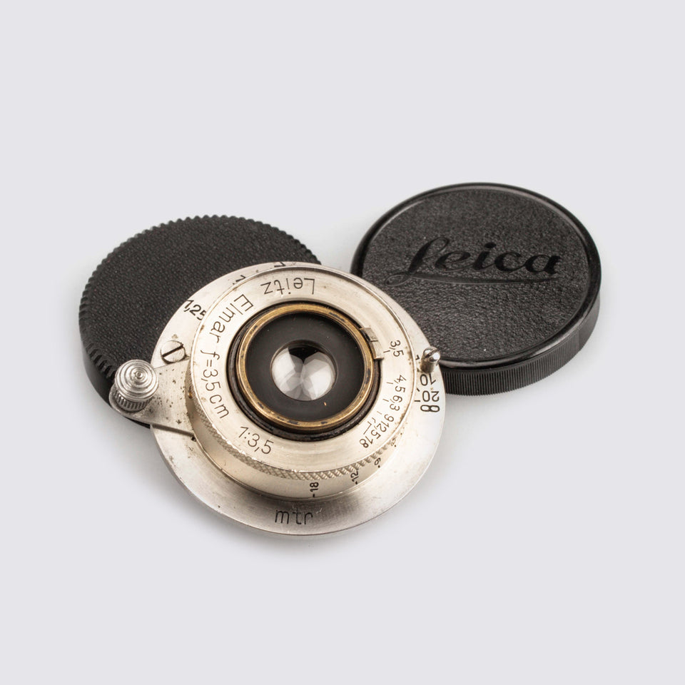 Leitz Elmar 3.5/3.5cm Nickel – Vintage Cameras & Lenses – Coeln Cameras