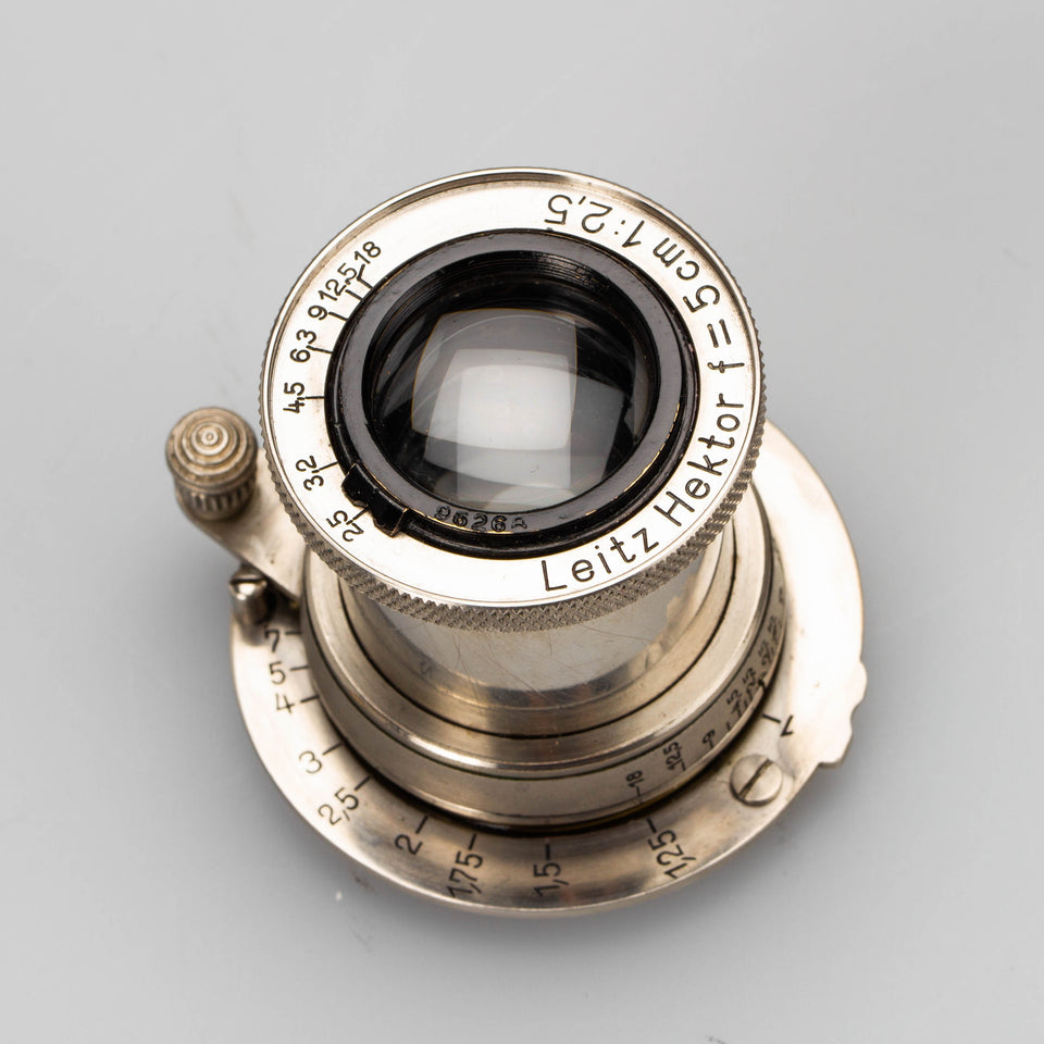 Leitz Hektor 2.5/5cm nickel – Vintage Cameras & Lenses – Coeln Cameras