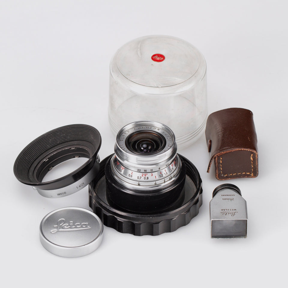 Leitz M Super-Angulon 4/21mm Set – Vintage Cameras & Lenses – Coeln Cameras