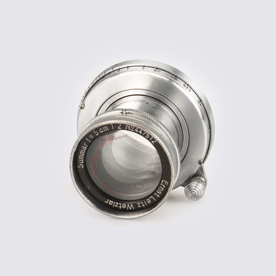 Leitz Summar 2/5cm – Vintage Cameras & Lenses – Coeln Cameras