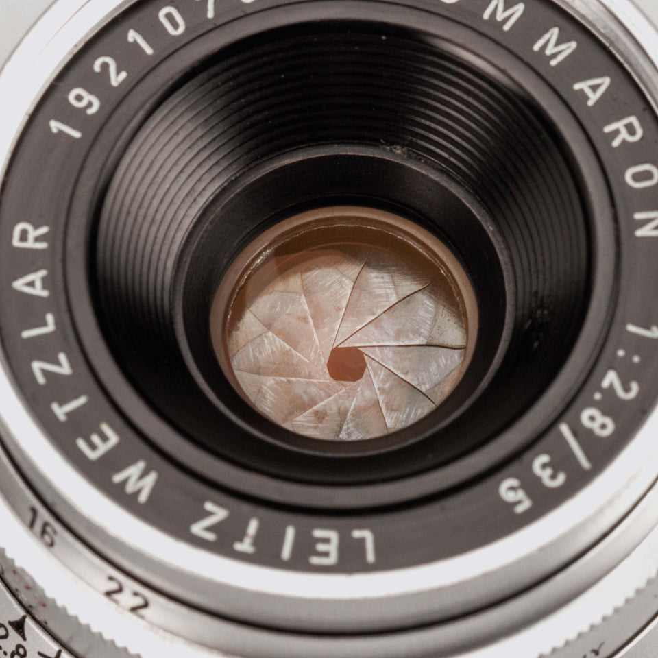 Leitz Summaron 2.8/35mm M39 – Vintage Cameras & Lenses – Coeln Cameras