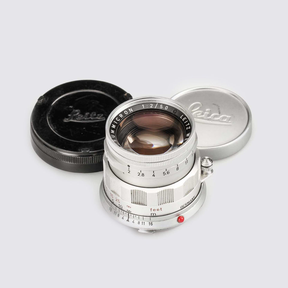 Leitz Summicron 2/50mm chrome – Vintage Cameras & Lenses – Coeln Cameras