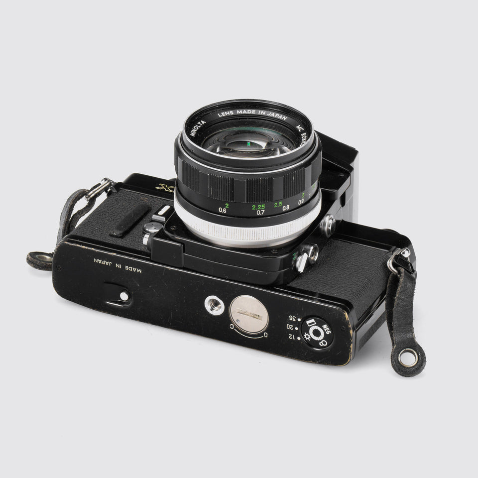 Minolta XM Black + 1.4/58mm – Vintage Cameras & Lenses – Coeln Cameras
