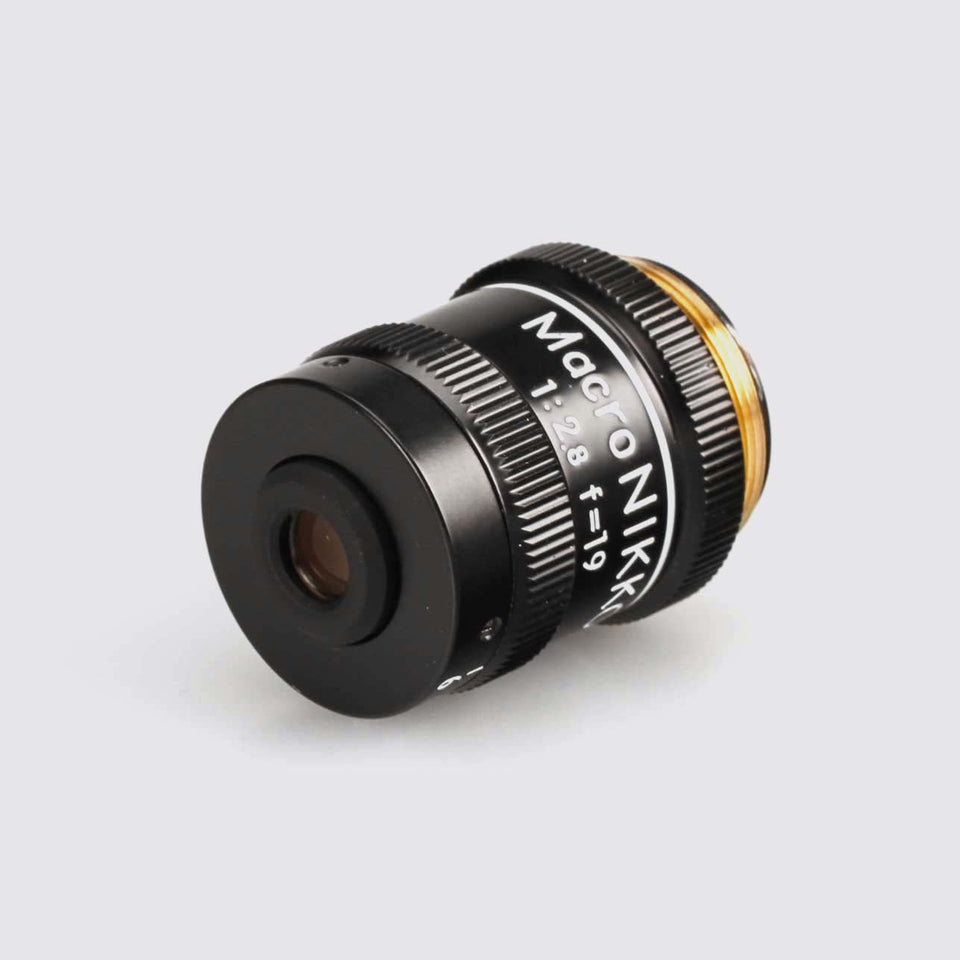 Nikon Macro Nikkor 2.8 f=19 HM-20x – Vintage Cameras & Lenses – Coeln Cameras
