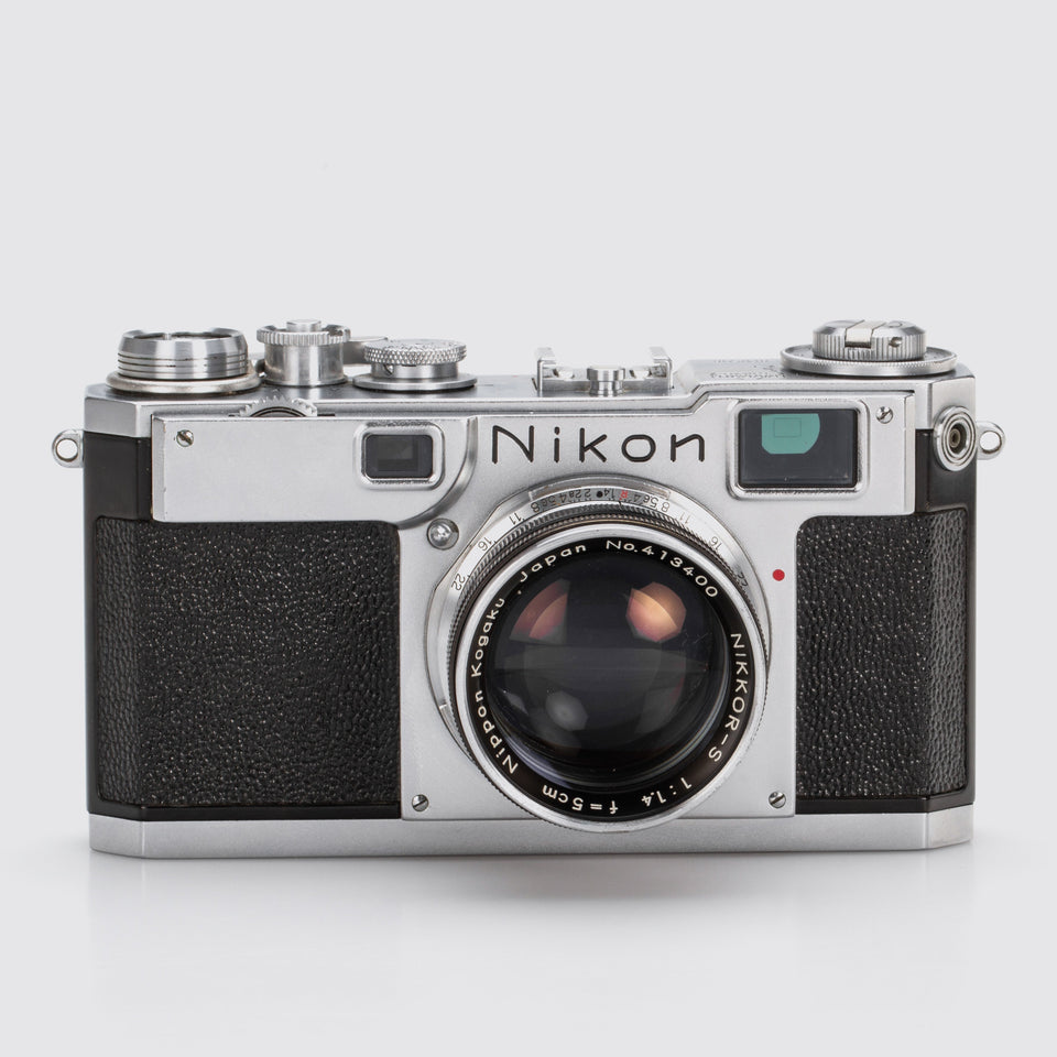 Nikon S2 Chrome + Nikkor 1.4/5cm – Vintage Cameras & Lenses – Coeln Cameras