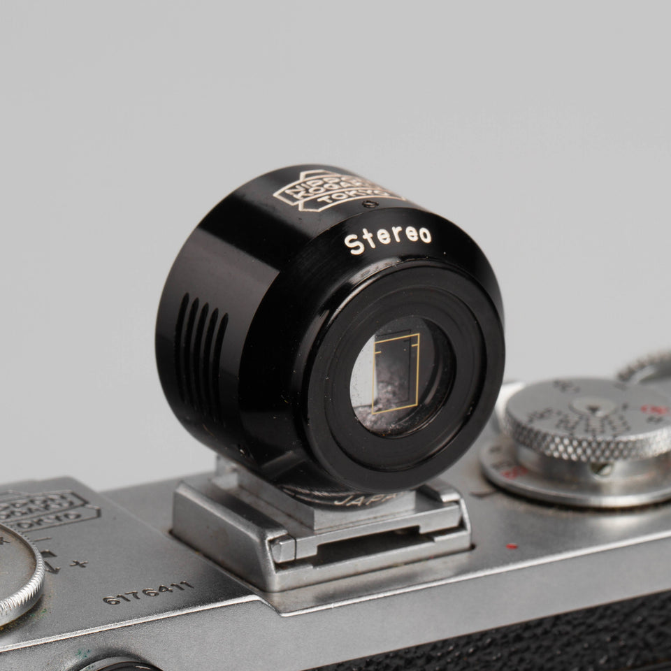 Nikon S3 Chrome + Stereo-Nikkor 3.5/3.5cm – Vintage Cameras & Lenses – Coeln Cameras