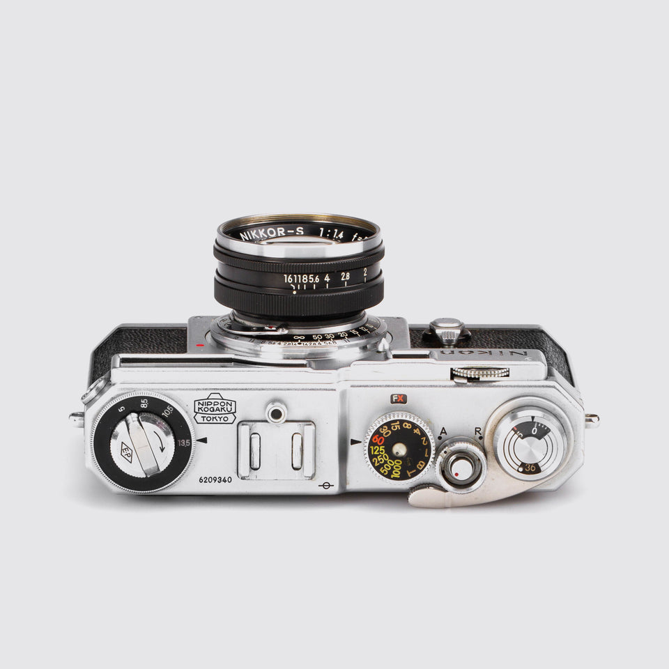 Nikon SP chrome + Nikkor-S 1.4/5cm – Vintage Cameras & Lenses – Coeln Cameras