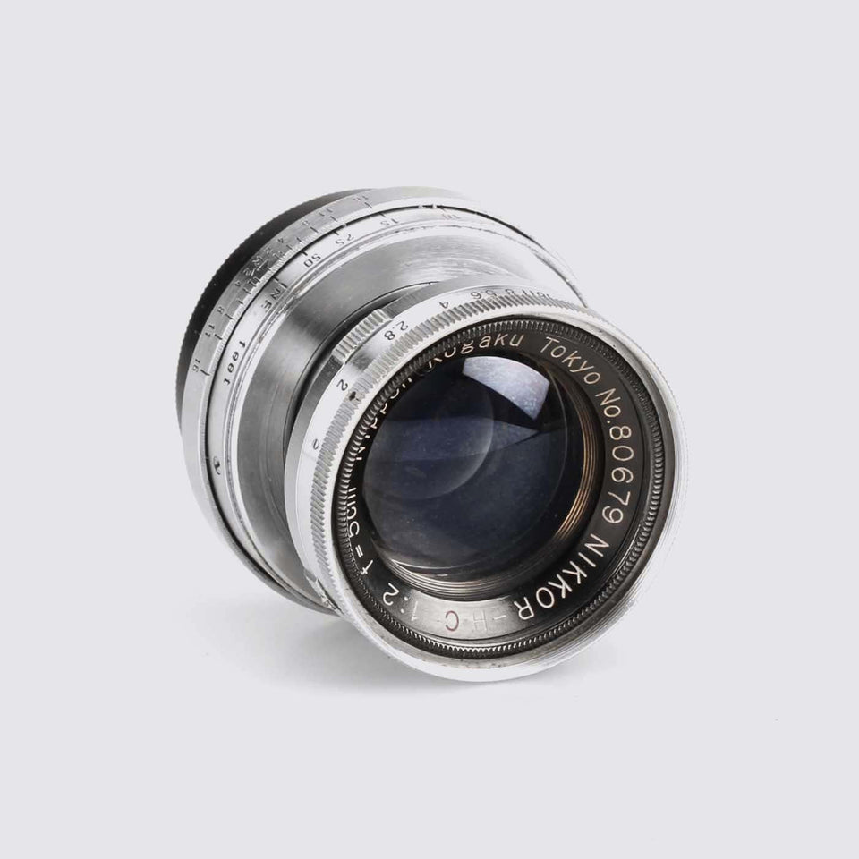 Nippon Kogaku Tokyo f.M39 Nikkor H.C 2/5cm – Vintage Cameras & Lenses – Coeln Cameras
