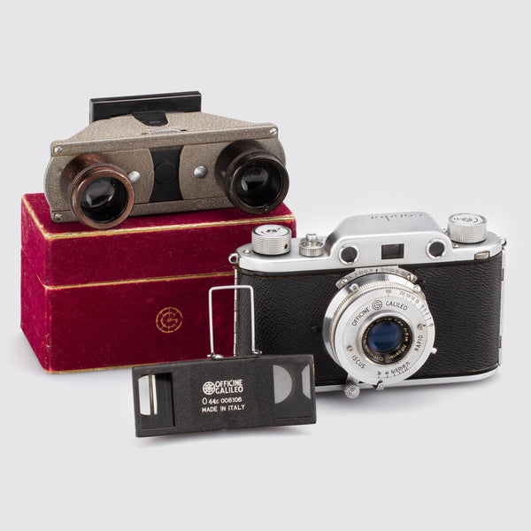 Officine Galileo, Italy Condor I Stereo Set | | Coeln Cameras – Vintage  Cameras & Lenses | Coeln Cameras