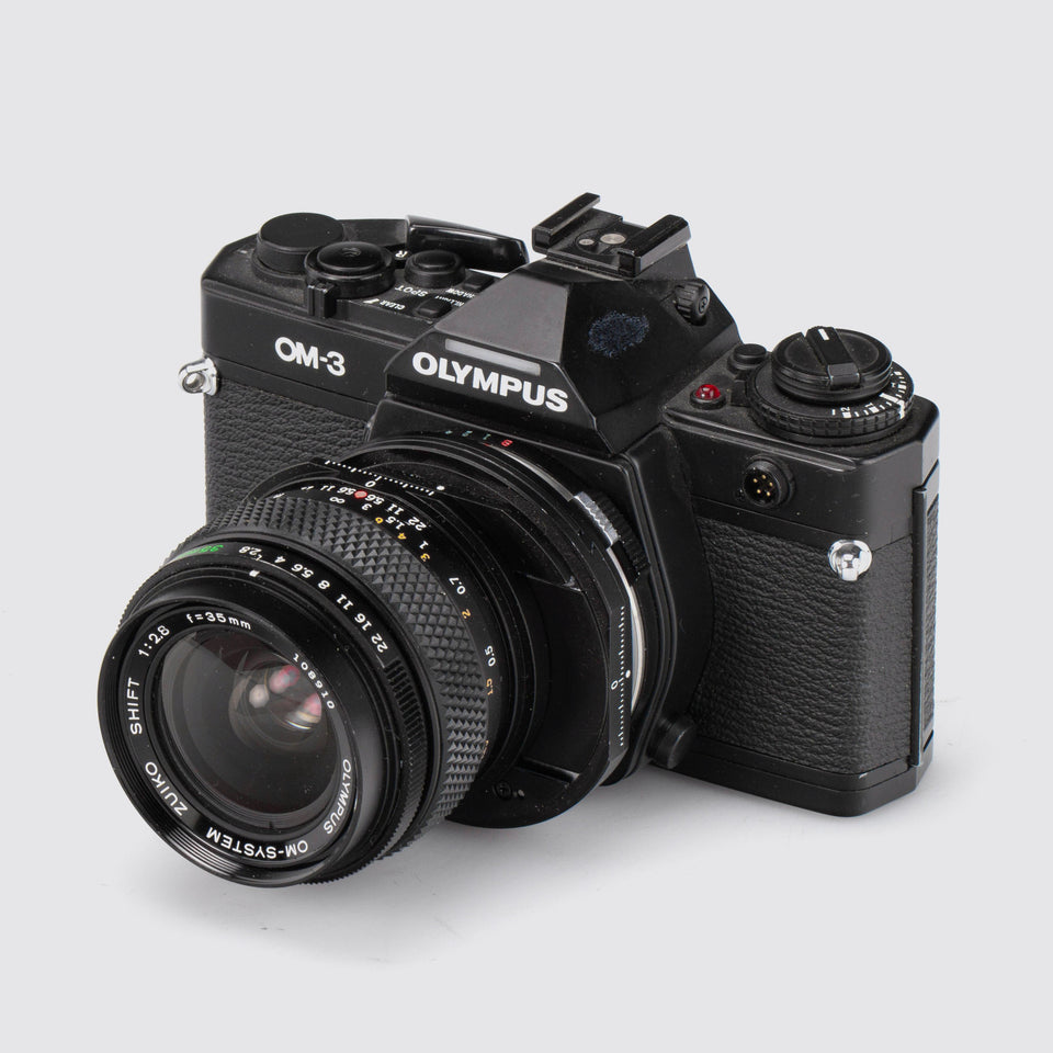 Olympus OM-3 + 2.8/35mm Shift – Vintage Cameras & Lenses – Coeln Cameras