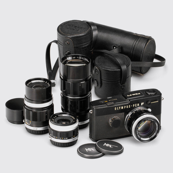 Olympus PEN-FT Black outfit | Coeln Vintage Cameras – Vintage Cameras u0026  Lenses | Coeln Cameras