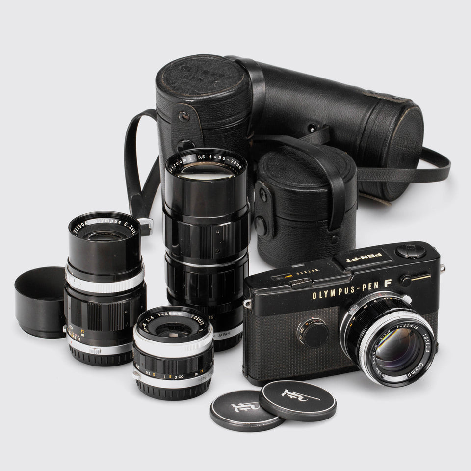 Olympus PEN-FT Black outfit | Coeln Vintage Cameras – Vintage