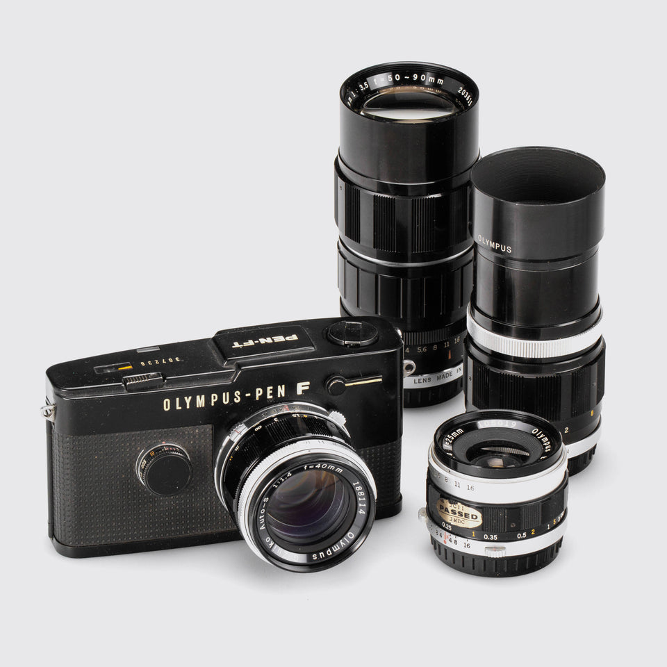 Olympus PEN-FT Black outfit – Vintage Cameras & Lenses – Coeln Cameras