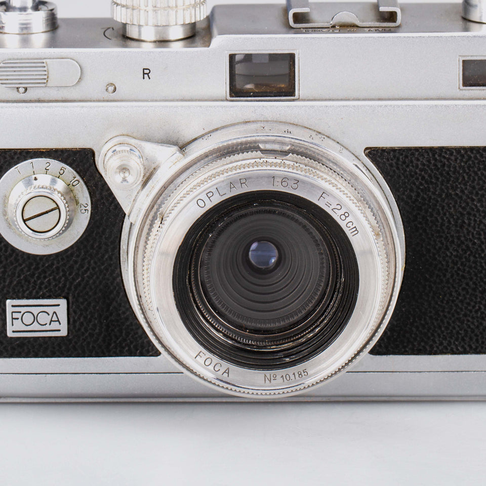 O.P.L., France Foca Universel + Oplar 2.8cm – Vintage Cameras & Lenses – Coeln Cameras