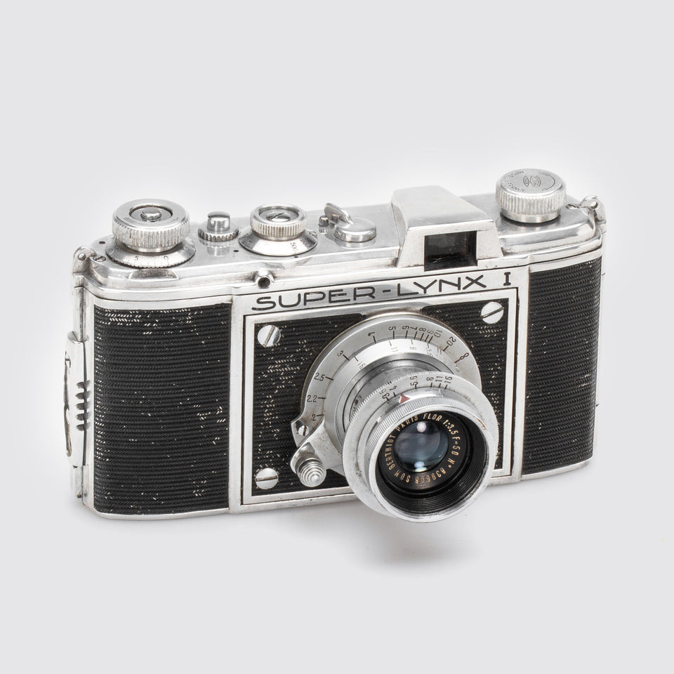Pontiac Super-Lynx I + Flor 3.5/50mm – Vintage Cameras & Lenses – Coeln Cameras