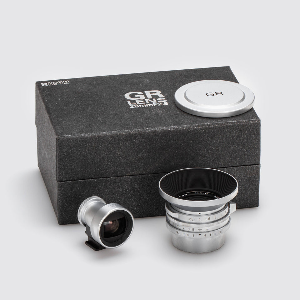 Ricoh f. Leica TM GR Lens 2.8/28mm Chrome – Vintage Cameras & Lenses – Coeln Cameras