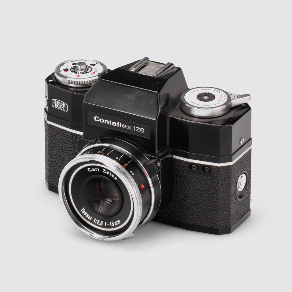 Zeiss Ikon Contaflex 126 Black Outfit – Vintage Cameras & Lenses – Coeln Cameras
