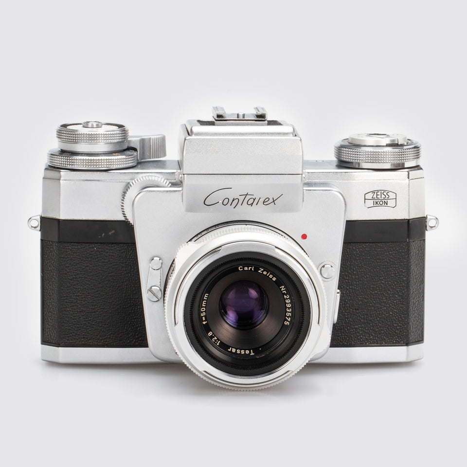 Zeiss Ikon Contarex Spezial + 2.8/50mm Tessar – Vintage Cameras & Lenses – Coeln Cameras