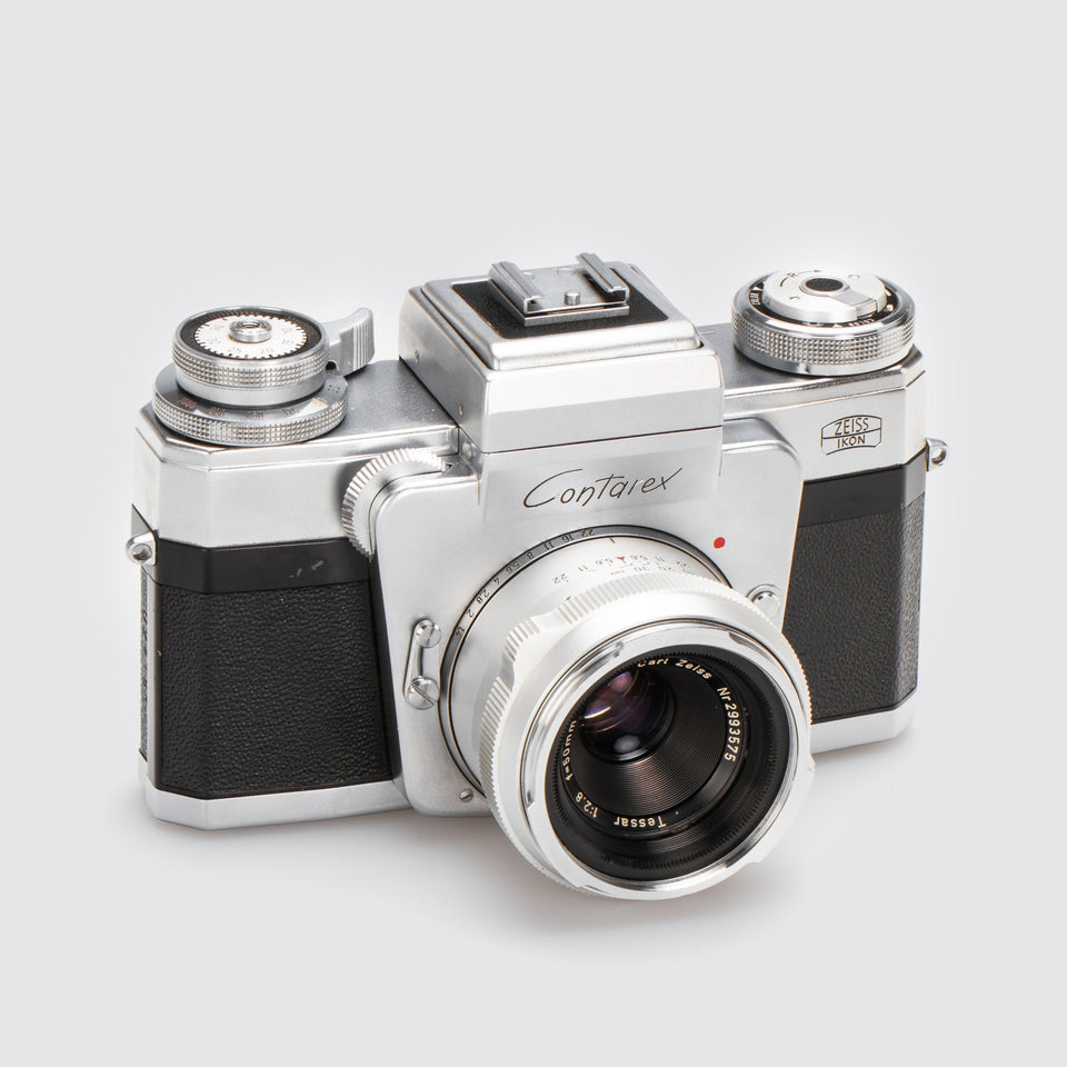 Zeiss Ikon Contarex Spezial + 2.8/50mm Tessar – Vintage Cameras & Lenses – Coeln Cameras