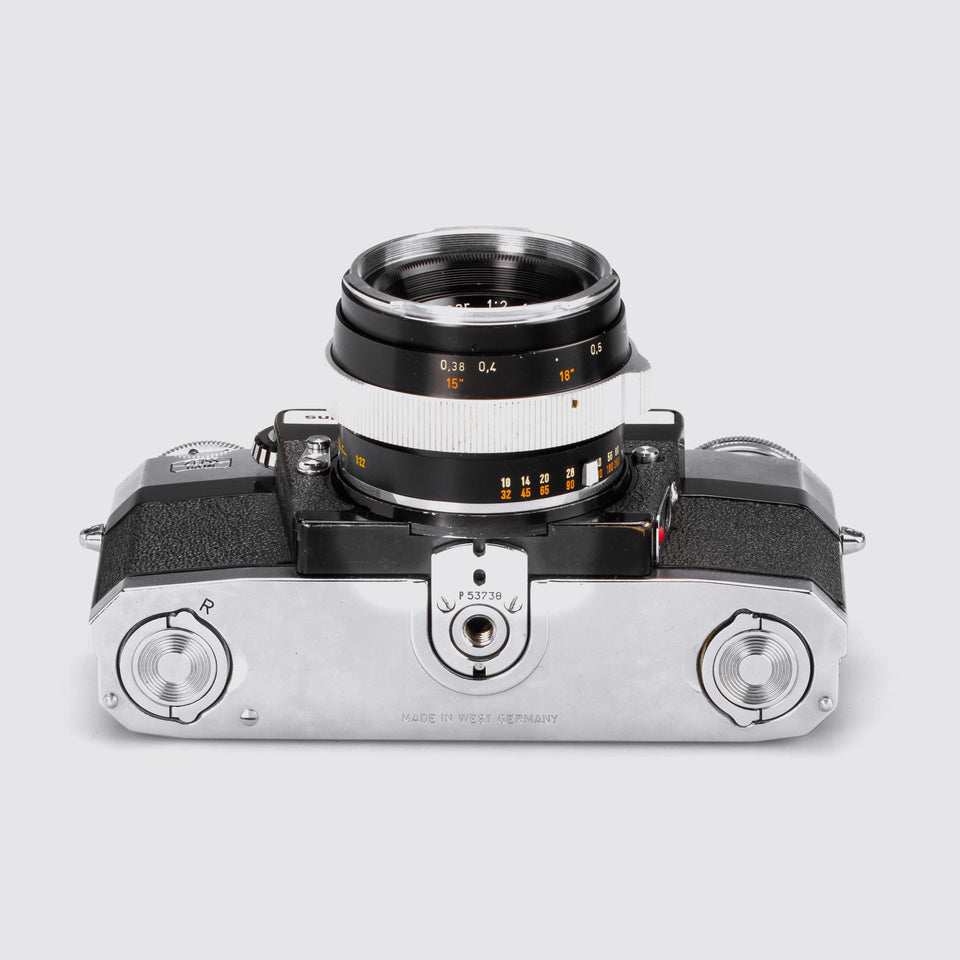 Zeiss Ikon Contarex Super + Planar 2/50mm – Vintage Cameras & Lenses – Coeln Cameras