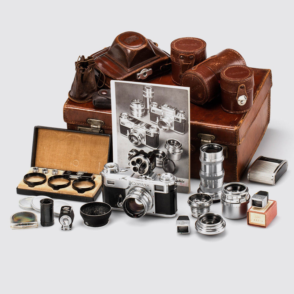 Zeiss Ikon Contax II Outfit – Vintage Cameras & Lenses – Coeln Cameras